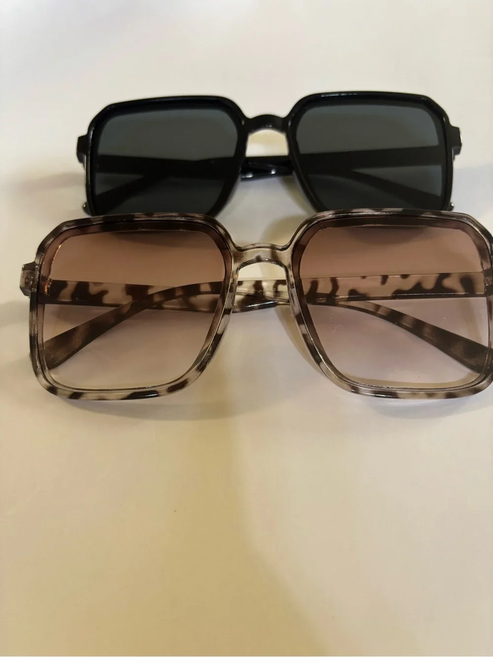 Women’s Square Fashion Sunglasses - Black